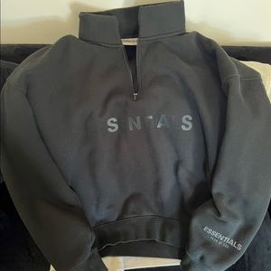 Fear of God ESSENTIALS Crewneck zip up